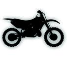 250 honda dirt bike decal